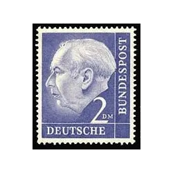 Effigy of President Theodor Heuss