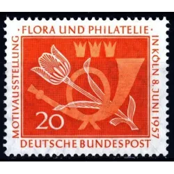 Exposición de flora y filatélia en Colonia