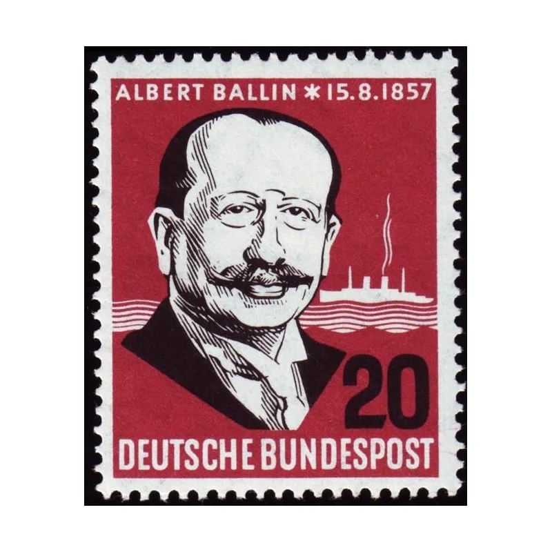Centenaire de la naissance d'Albert Ballin
