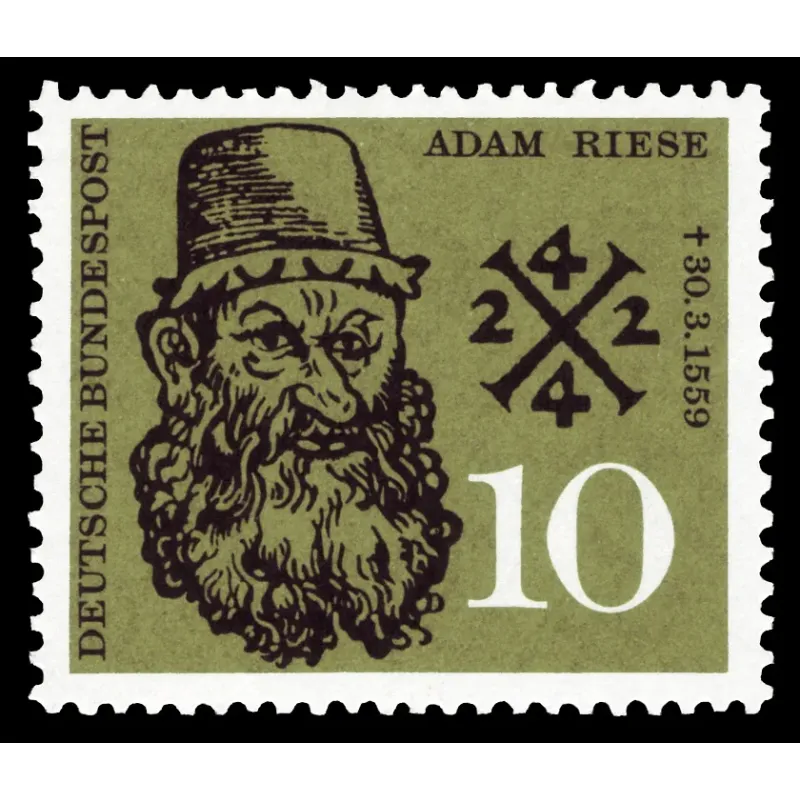 4. Jahrhundert des Todes von Adam Riese