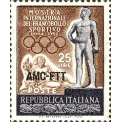 International exhibition of sports stamp in Rome