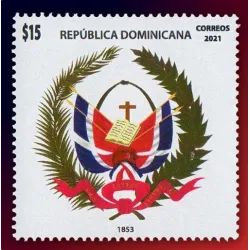 Evoluzione dello stemma dominicano 1853