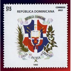 Evoluzione dello stemma dominicano 1860