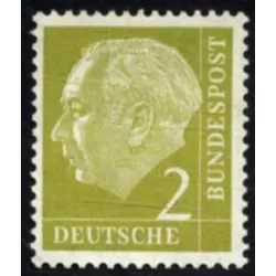 Bildnis von Präsident Theodor Heuss