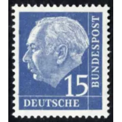 Effige von Präsident Theodor Heuss