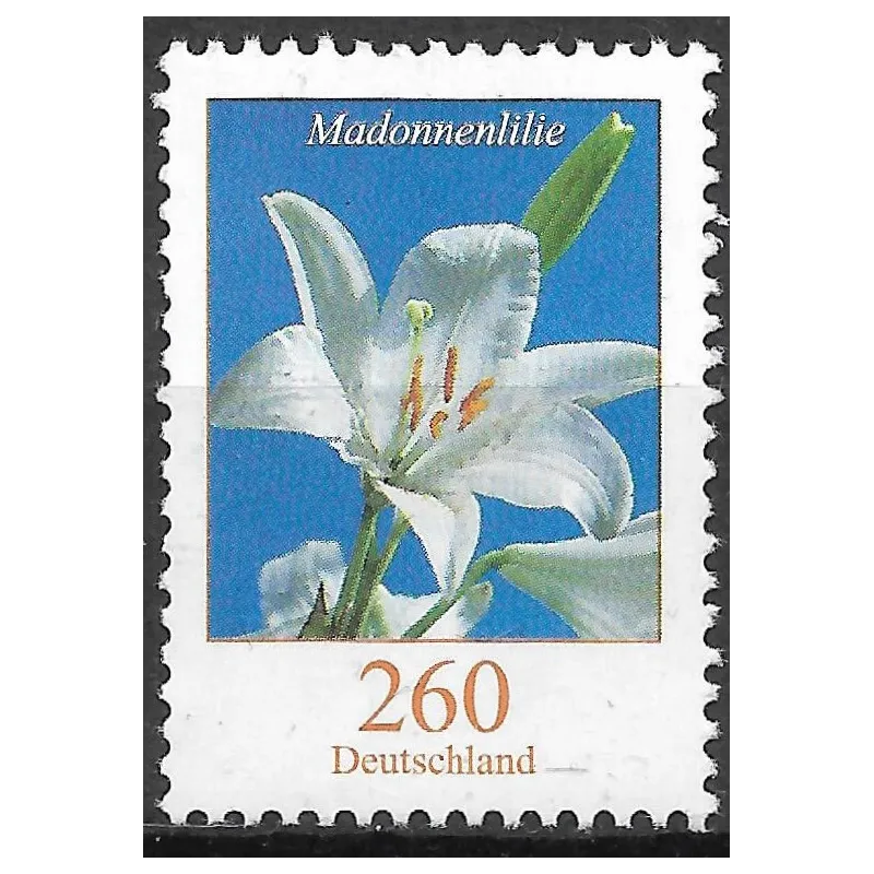 Francobolli - Federal Germany - Madonna Giglio (Lilium candidum) Francobolli - Federal Germany - Madonna Giglio (Lilium candidum)