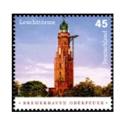 Bremerhaven Oberfeuer (erbaut 1855)