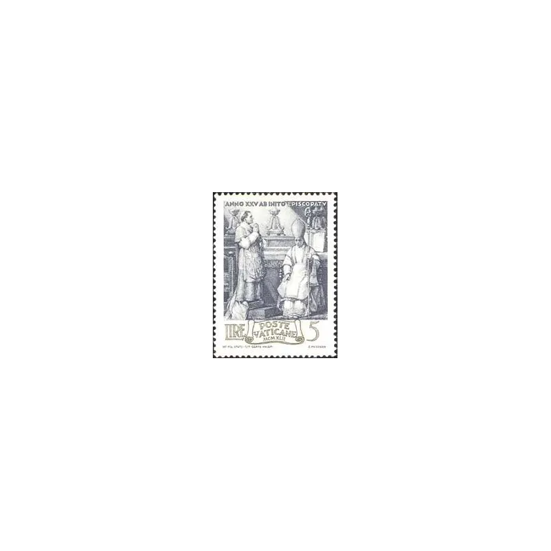 25º anno di episcopato di Pio XII
