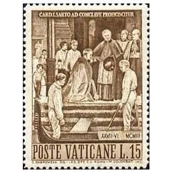 Transfer of the body of Pius X