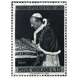 Pellegrinaggio di Paolo VI in Terra Santa