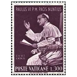Visite du Pape Paul VI au...