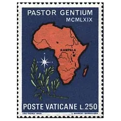 Viaje de Pablo VI en África