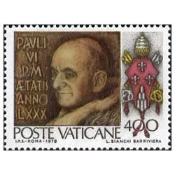 80th birthday of Paul VI