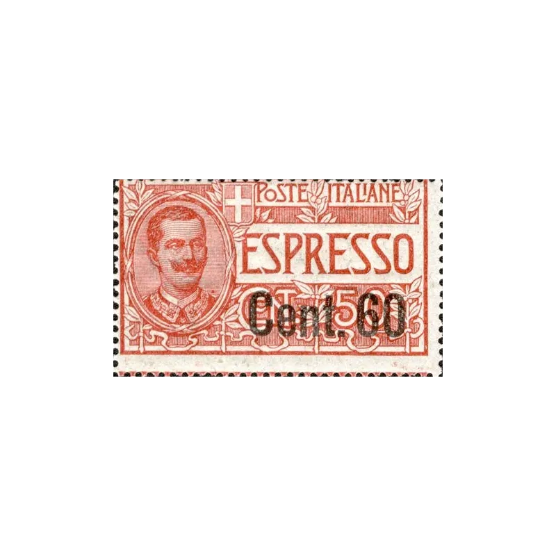 Espresso flower type overprinted