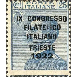 9. italienische Philateliekongress in Trieste