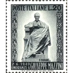 Einweihung des Mazzini gewidmeten Denkmals