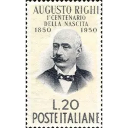 Centenaire de la naissance d'Augusto Righi