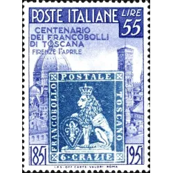 Centenary of the first stamps of the Grand Duchy of Tuscany