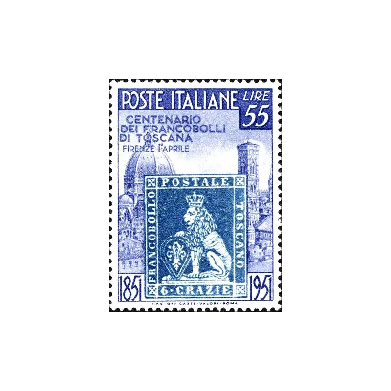 Centenaire des premiers timbres du Grand-Duché de Toscane