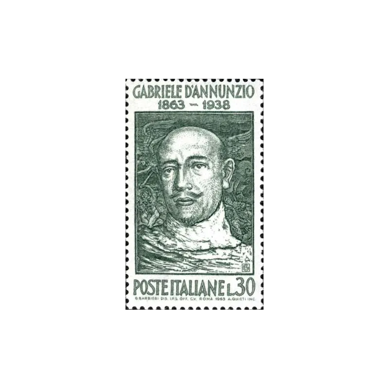 100. Geburtstag von Gabriele d'Annunzio