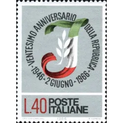 Ventennale della repubblica