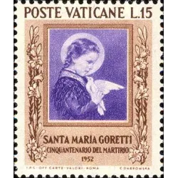 50 aniversario del martirio de la santa maria goretti