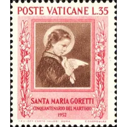 50e anniversaire du martyre de la sainte maria goretti