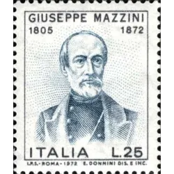 Centenaire de la mort de Giuseppe Mazzini