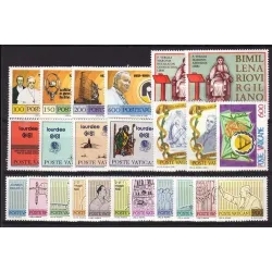 1981 Complete Vatican Year