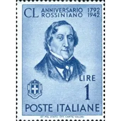 150th anniversary of the birth of Gioacchino Rossini