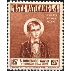 Centenary of the death of Saint Domenic savio