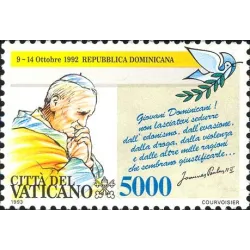 Les voyages de Jean-Paul II en 1992