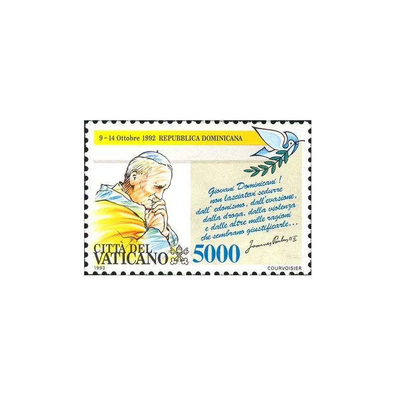 Reisen von Johannes Paul II. 1992