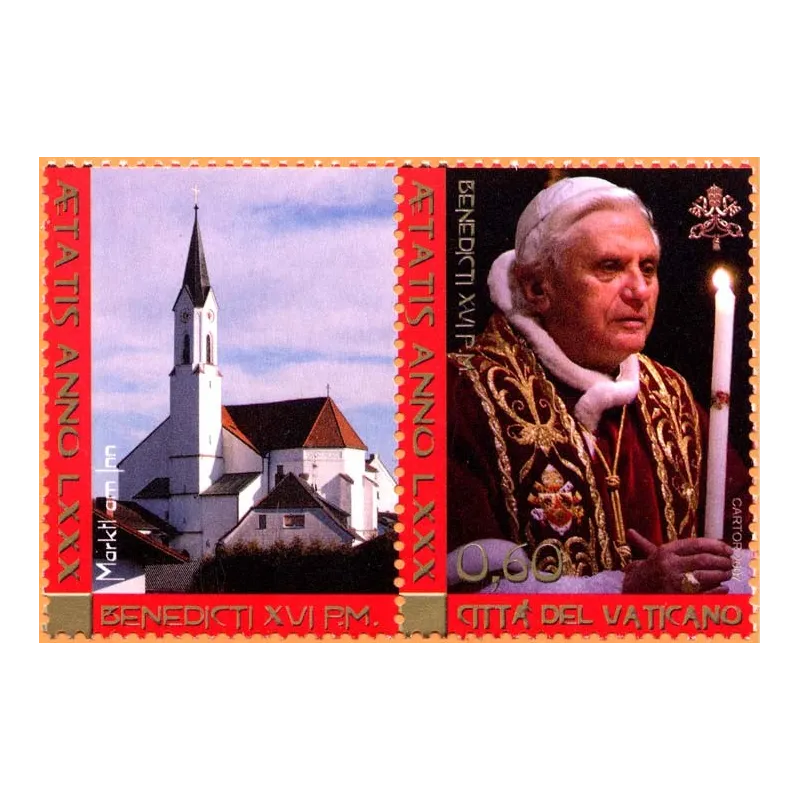 80 cumpleaños del Papa Benedicto XVI