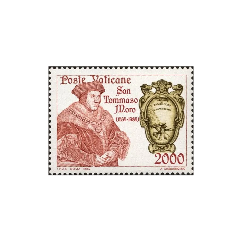 450o aniversario de la muerte de San Morus