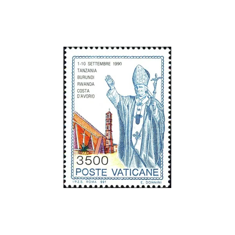 Travels of John Paul II in 1990