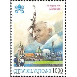 Los viajes de Juan Pablo II...
