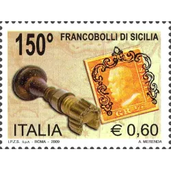 150th anniversary of the Sicilian stamps