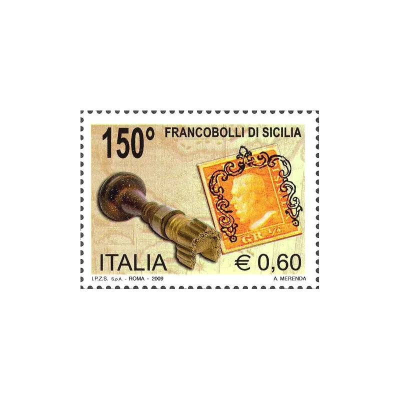 150º anniversario dei francobolli di Sicilia