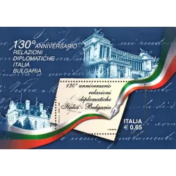 130th anniversary of diplomatic relations between Italy and Bulgaria