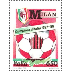 Milan champion of Italy...