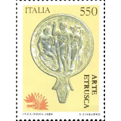 International philately exhibition, in Rome - Etruscan art