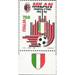 Milan champion d'Italie...