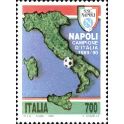 Naples champion italien...