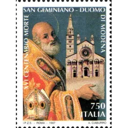 16. Jahrestag des Todes des Heiligen Geminiano