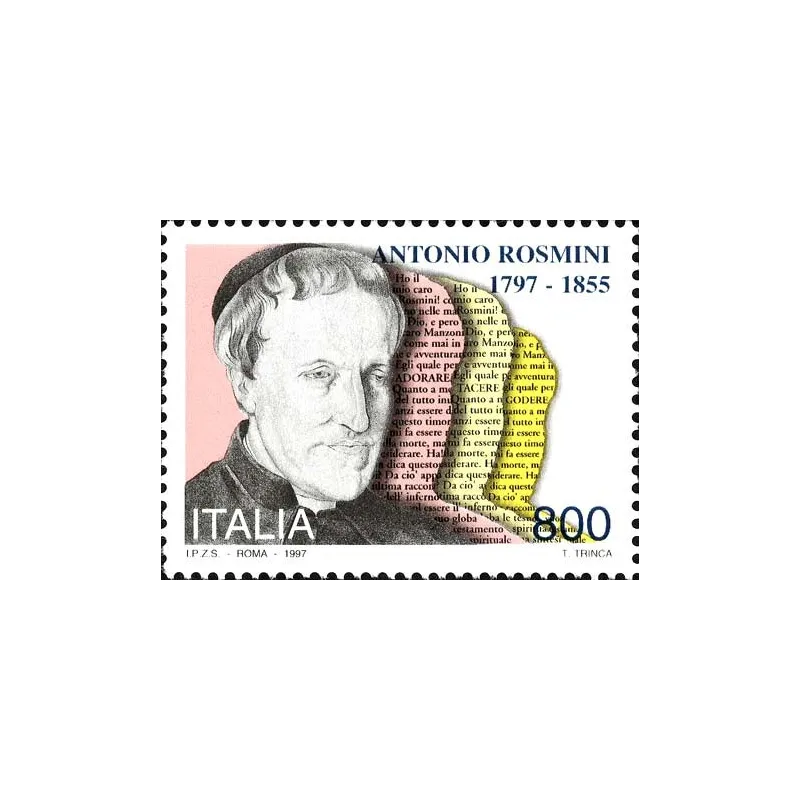 Bicentenary of the birth of Antonio Rosmini