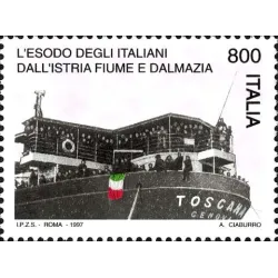Fiftieth anniversary of the exodus of Italians from Istria, Fiume and Dalmatia