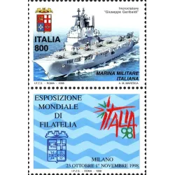World Philatelic Exhibition, Milan - Armed Forces Day